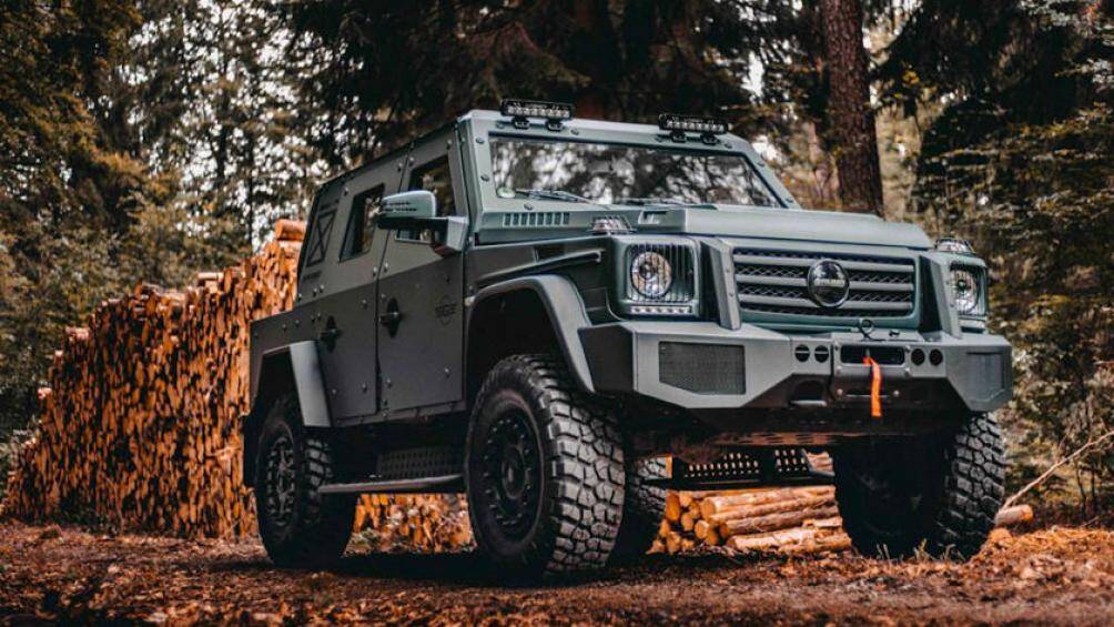 5. Armored Mercedes G 500 4x4