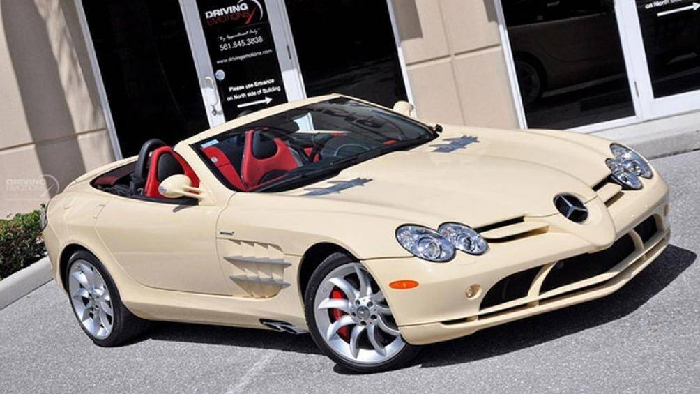 5. McLaren Mercedes SLR Roadster