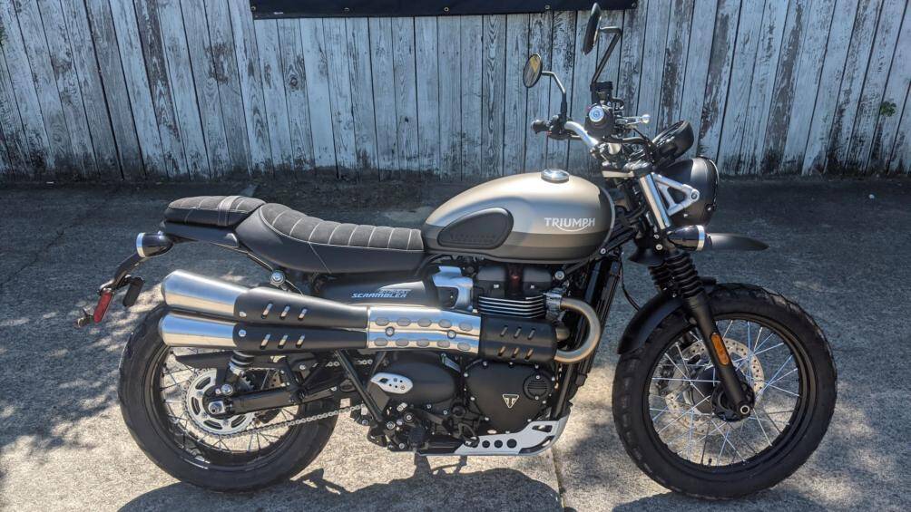 7. Triumph Street Scrambler Sandstorm Edition