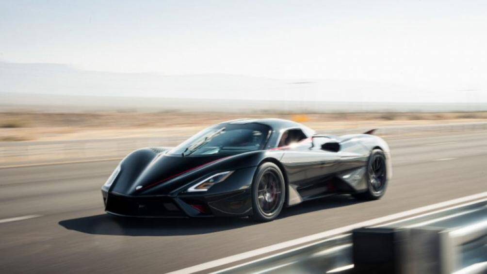 10. SSC Ultimate Aero TT (thời gian tăng tốc từ 0-100 km/h: 2,8 giây)