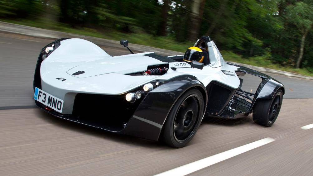 8. BAC Mono (thời gian tăng tốc từ 0-100 km/h: 2,8 giây)