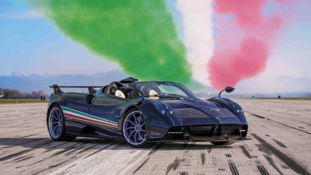3. Pagani Huayra Tricolore