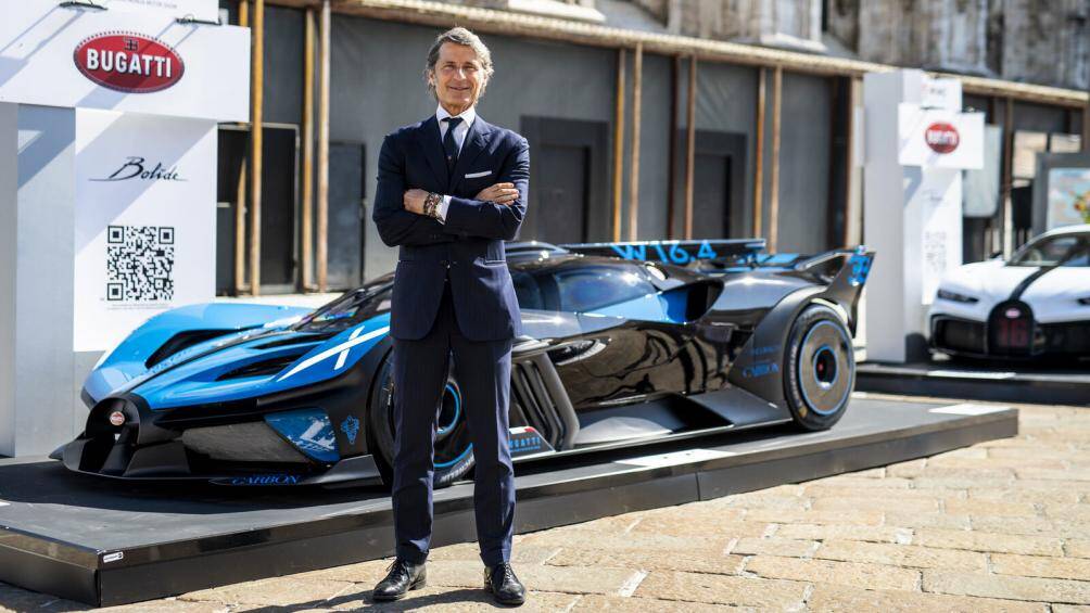 Người đam mê xe có thể chiêm ngưỡng chiếc Bugatti Bolide trực tiếp từ khi mẫu xe này được ra mắt online