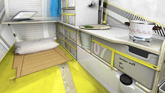 Ngôi nhà nhỏ ấm cúng nhưng lại sở hữu đầy đủ tiện nghi