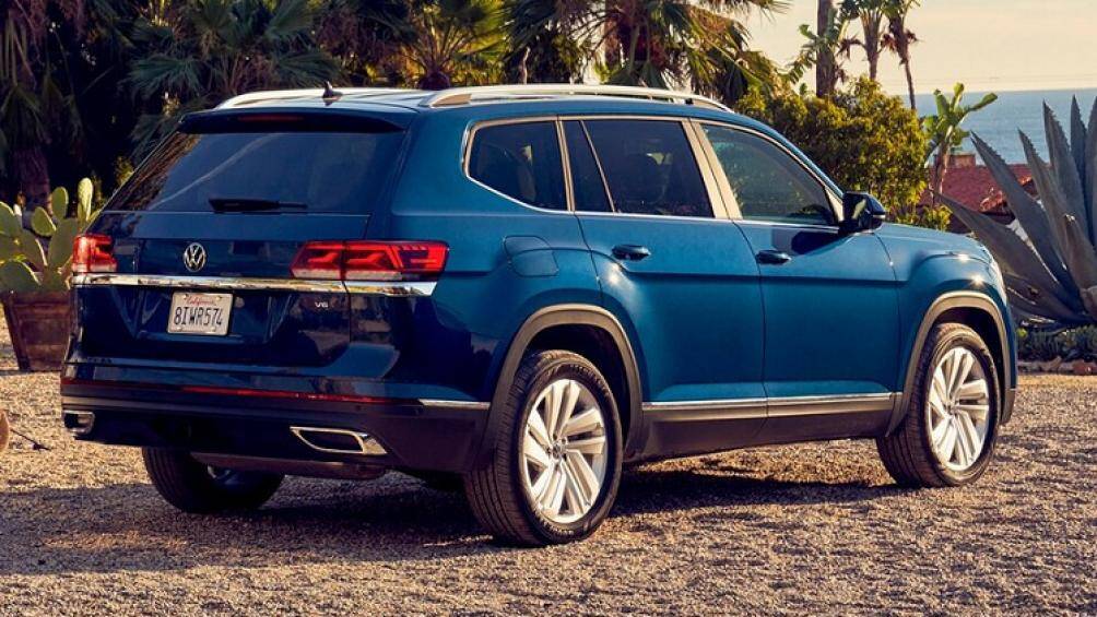 Ở phiên bản mới, Volkswagen Teramont 2021 đã được thay đổi thiết kế cản trước và cản sau nên dài hơn khoảng 76 mm so với trước