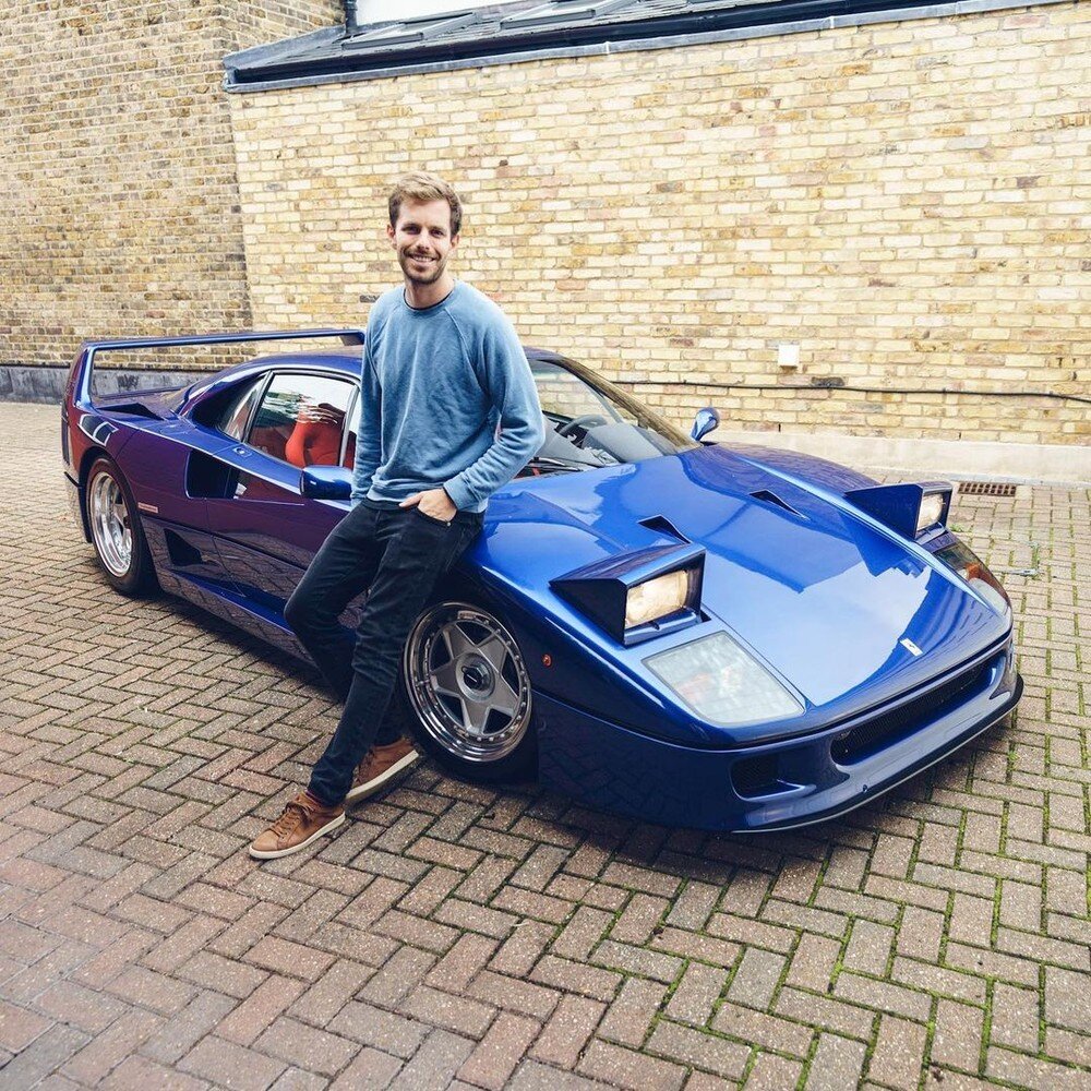 Trước khi đặt chân đến nước Anh vào năm 2015, chiếc Ferrari F40 này đã từng được đăng ký lần đầu tiên ở Thụy Sỹ vào tháng 7/1989