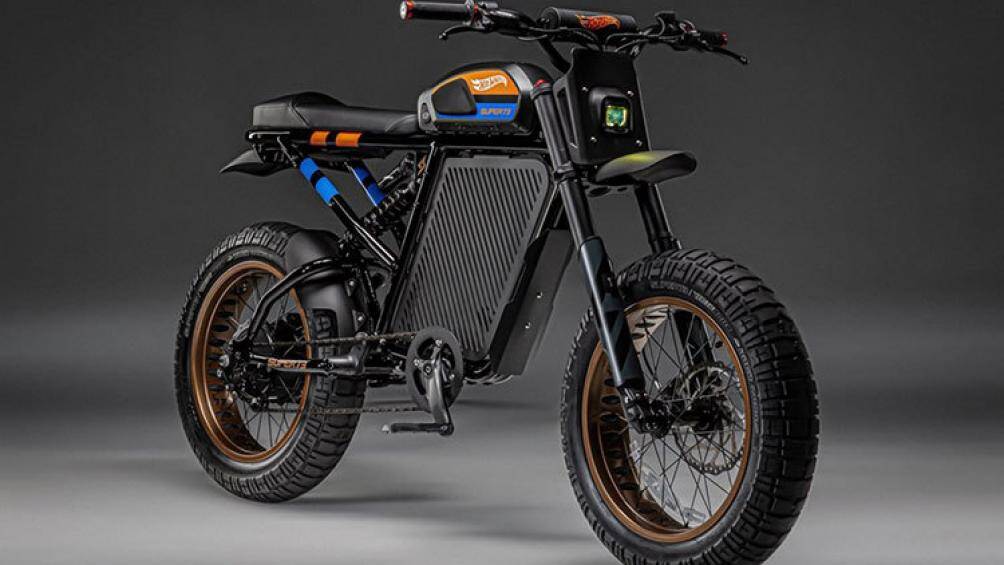 Hot Wheels vừa bắt tay cùng với nhà sản xuất xe điện tại Mỹ mang tên Super73 cho ra mắt mẫu xe điện mang tên Hot Wheels X Super73-RX 2021