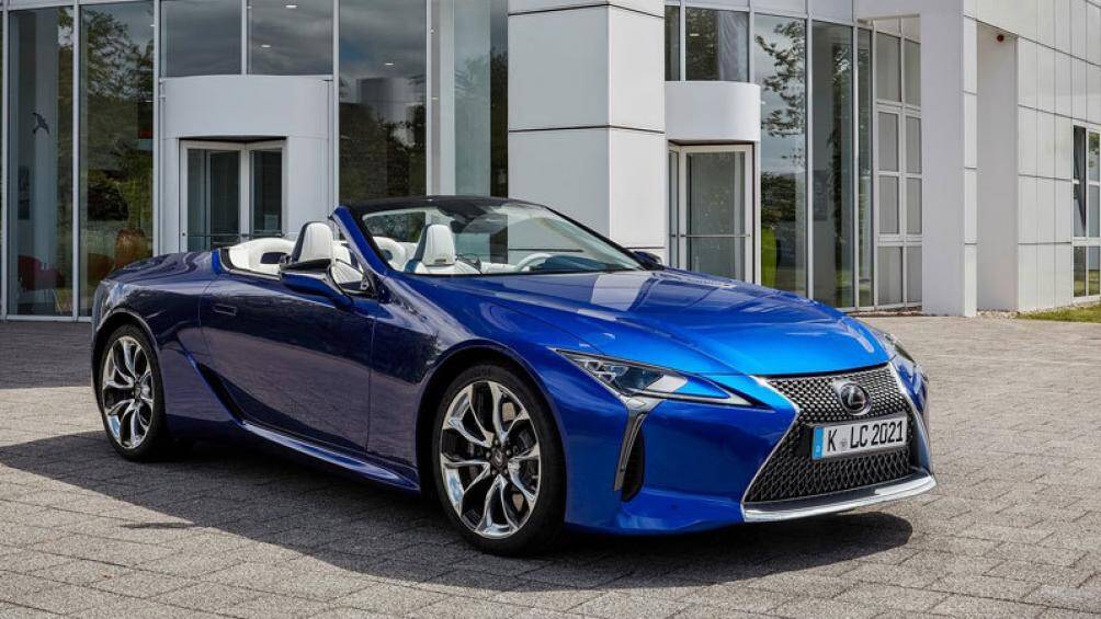 10. Lexus LC Convertible 2021