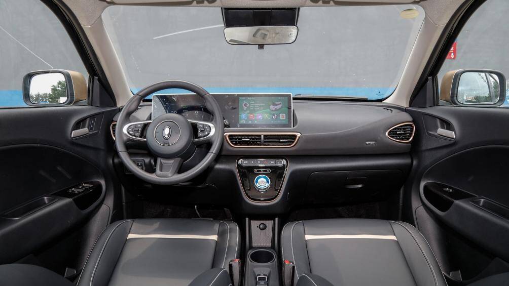 Khoang nội thất của Ora White Cat hướng đến sự rộng rãi, thực dụng, dù rằng vẫn có đánh giá cho rằng trang bị của xe còn khá đơn giản