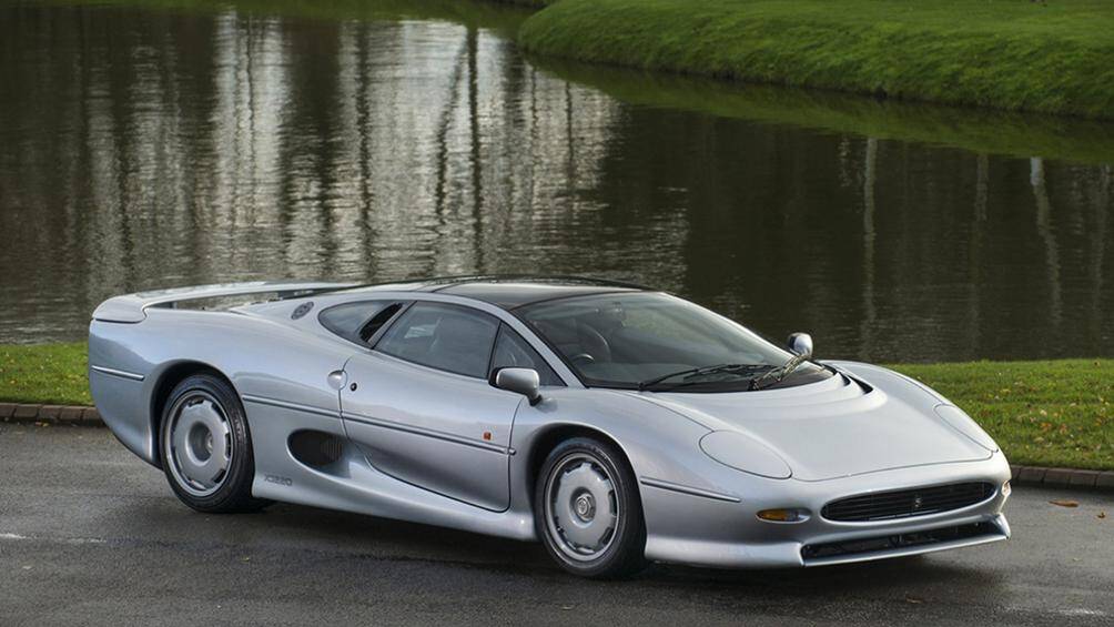 7. Jaguar XJ220