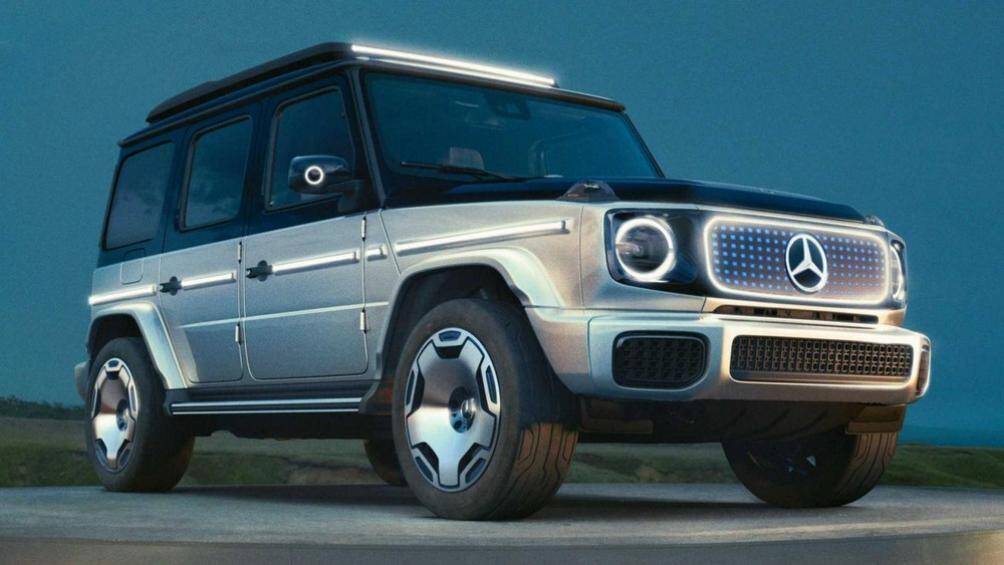 Mercedes-Benz EQG Concept (xe ý tưởng) đóng vai trò như một phiên bản giúp khách hàng hình dung về mẫu xe G-Class chạy điện thế hệ mới sắp được sản xuất