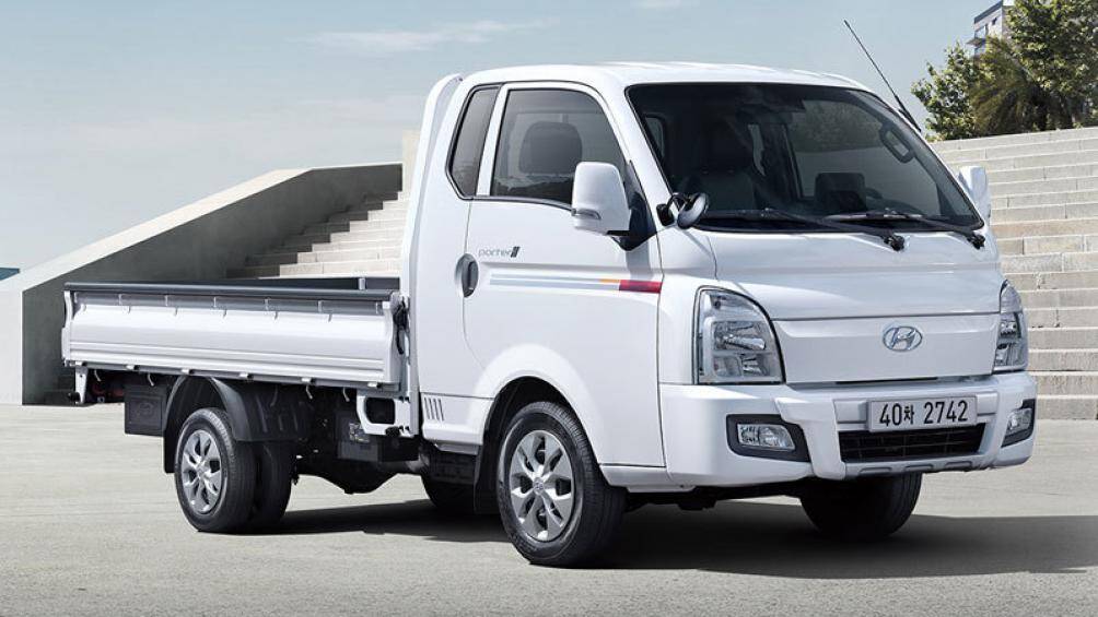 1. Hyundai Porter (doanh số: 60.917 chiếc, chiếm 5,8% thị phần)