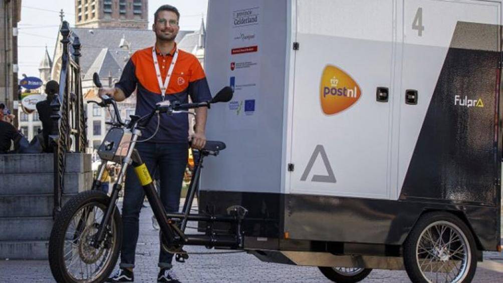 Amazon cùng công ty Fulpra Motors, Hà Lan mới đây đã cùng hợp tác sản xuất chiếc xe đạp điện chở hàng Fulpra L1 Cargo Bike 2022 độc đáo