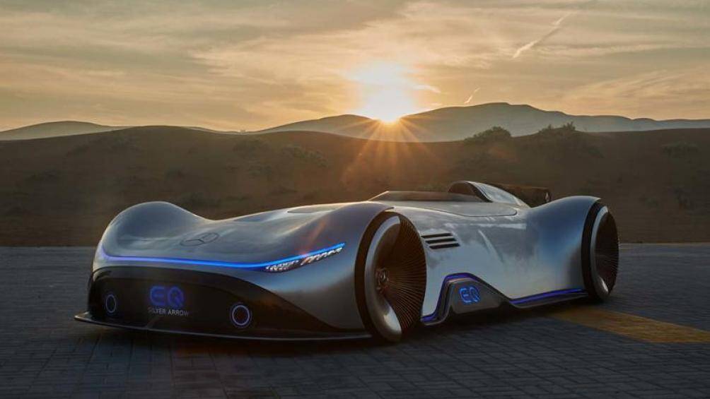 5. Mercedes Vision EQ Silver Arrow