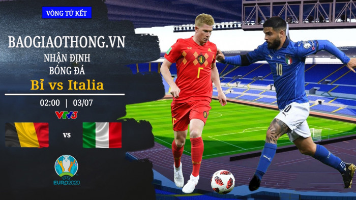 Nhận định Bỉ vs Italia