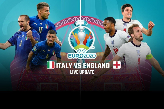 Trực tiếp bóng đá Ý vs Anh