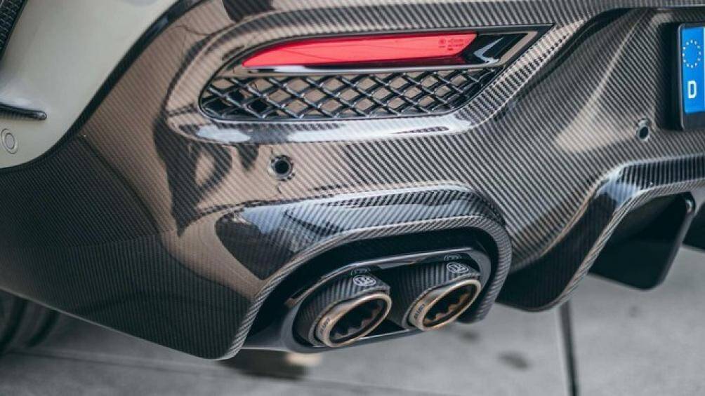 Ống xả với đường kính lên tới 75 mm