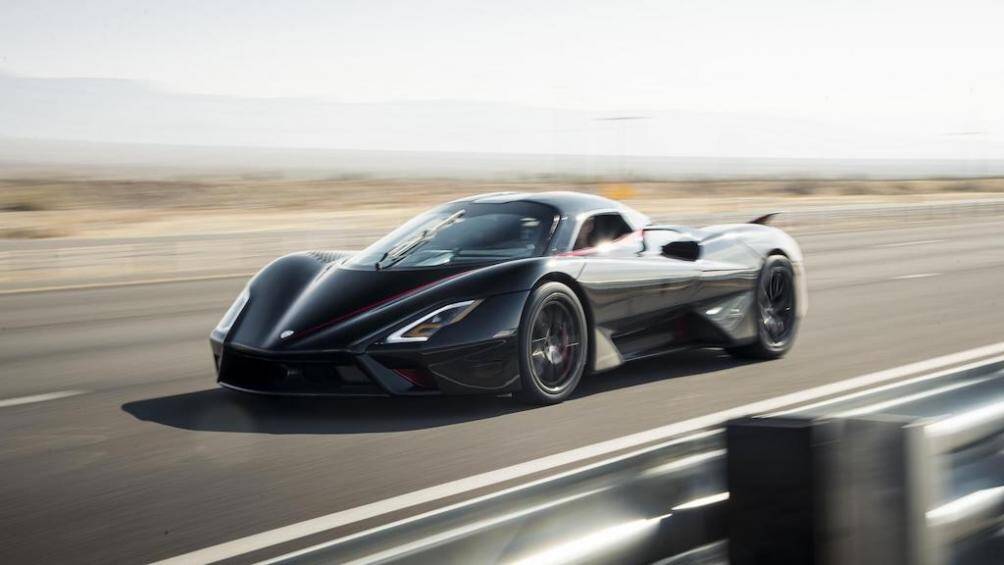 SSC Tuatara: SSC Tuatara có thể tăng tốc lên gần 100km/h chỉ trong 2,5 giây và đạt tốc độ tối đa hơn 482 km/giờ