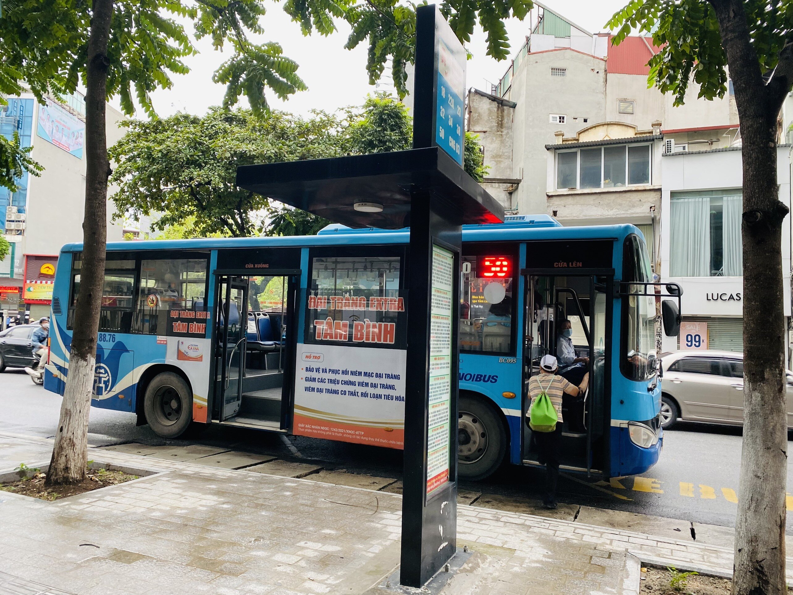 Xe buýt được phép hoạt động với 50% biểu đồ chạy xe đã được Sở GTVT Hà Nội phê duyệt.