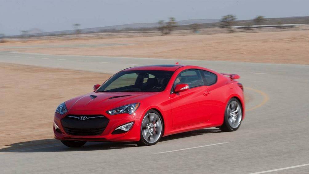 6. Hyundai Genesis Coupe