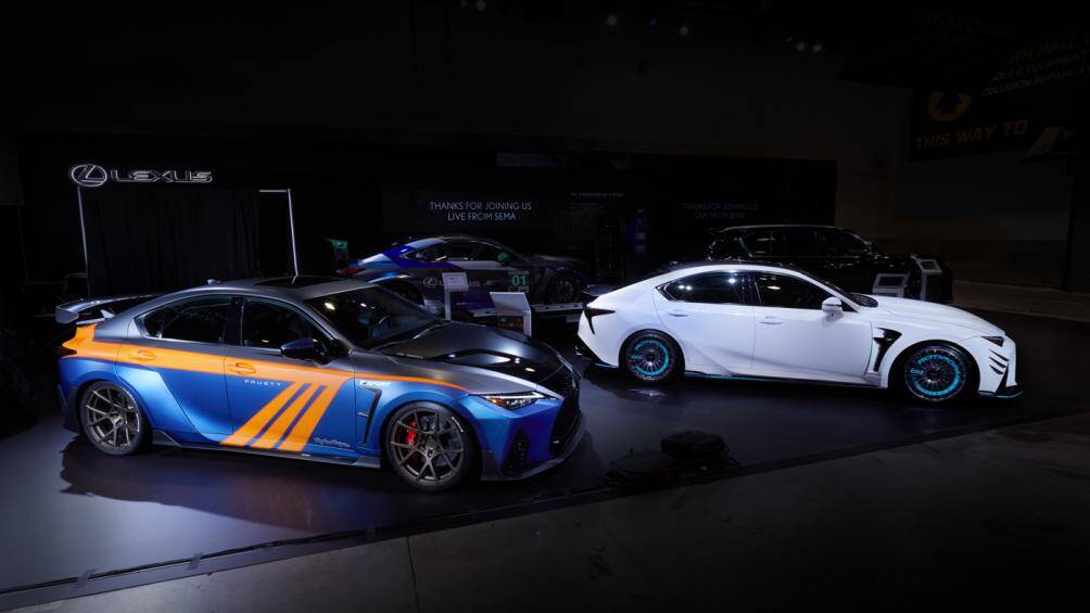 Nhằm đem đến làn gió mới tại triển lãm xe độ SEMA, Lexus đã trình làng bộ đôi phiên bản xe đua ý tưởng (concept) cực độc