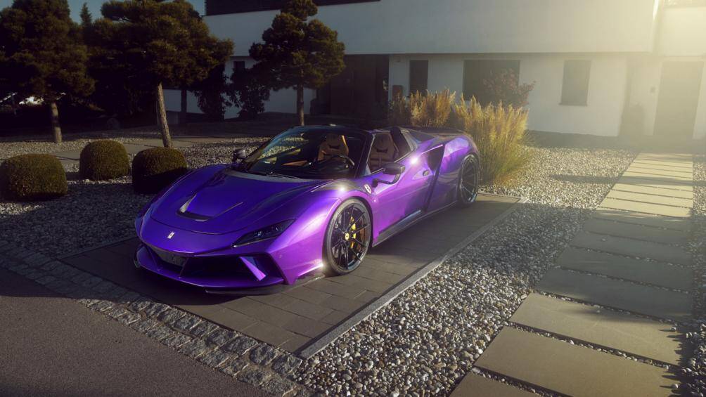 Novitec vừa cho ra mắt bản độ mới của siêu xe Ferrari F8 N-Largo phiên bản mui trần Spider cực chất