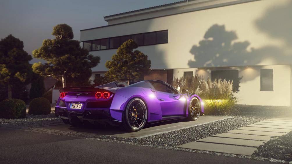 Chiếc xe được Novitec nâng cấp với hệ thống Novitec N-Tronic