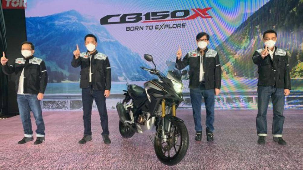 Honda CB150X vừa chính thức ra mắt khách hàng Đông Nam Á tại triển lãm ô tô, xe máy GIIAS 2021 đang diễn ra ở Indonesia