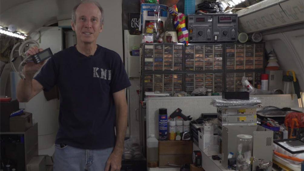 Mặc dù "ngôi nhà máy bay" này có diện tích 91 mét vuông nhưng trên thực tế, hơn một nửa không gian vẫn chưa được sử dụng