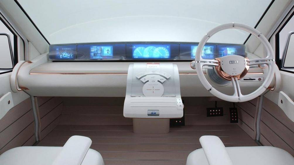 Khoang lái phía trước trông rất rộng rãi, không hề tạo cảm giác ngột ngạt thường thấy của các mẫu xe Van