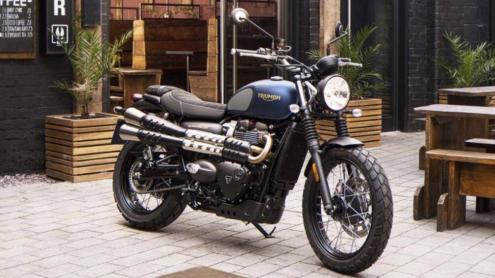 10. Triumph Street Scrambler Gold Line 2022