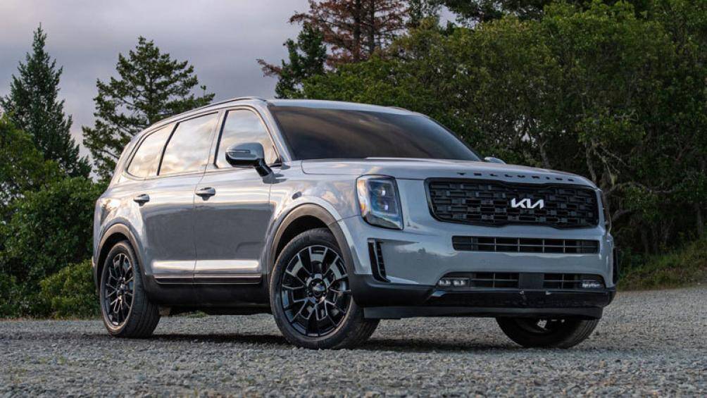 9. Kia Telluride 2022 (giá khởi điểm: 34.015 USD)