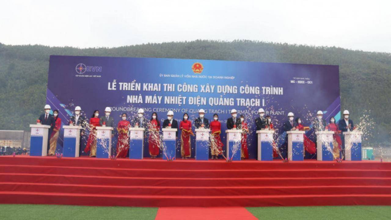 EVN chính thức thi công dự án nhiệt điện Quảng Trạch I hơn 41.000 tỷ đồng