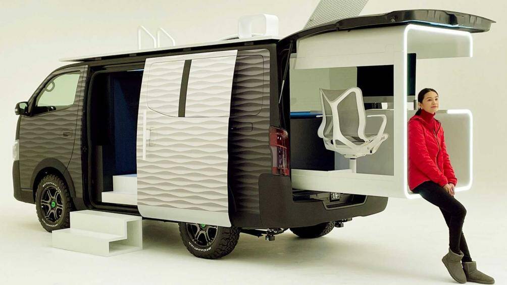 10. Nissan NV350 Office Pod