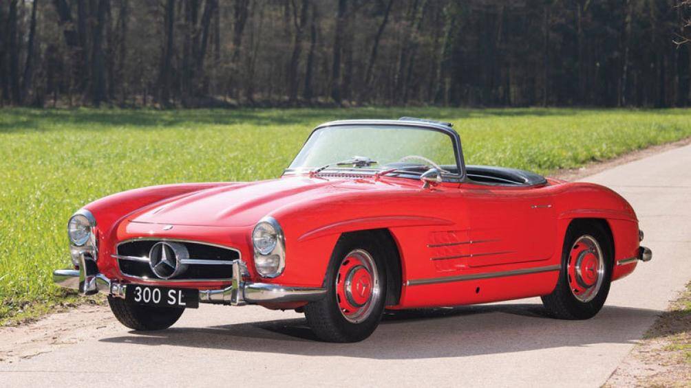 2. Mercedes-Benz 300 SL Roadster 1963