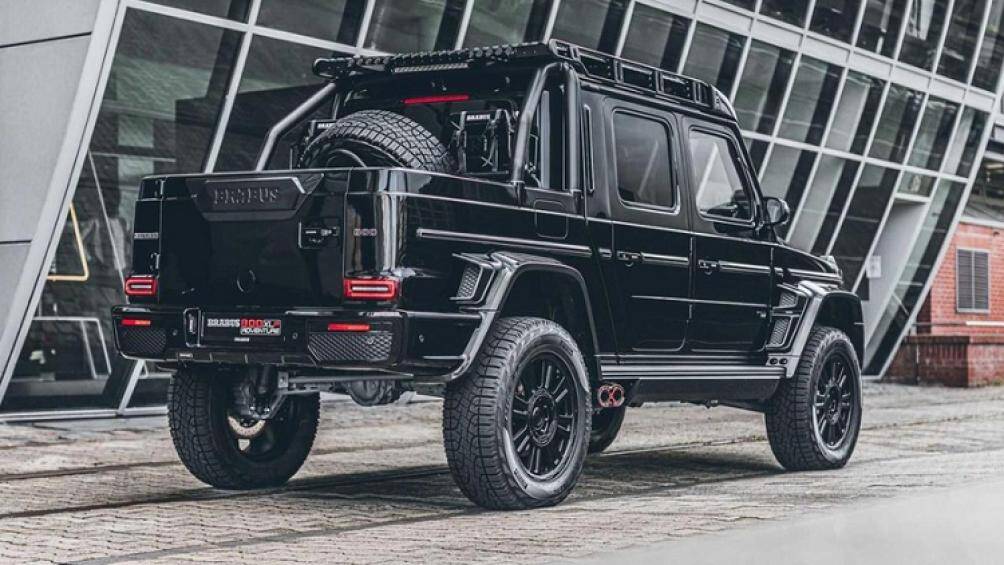 Chiếc G63 với thùng bán tải giờ đây nhận được một phiên bản mới nhất có tên gọi 800 Adventure XLP Superblack