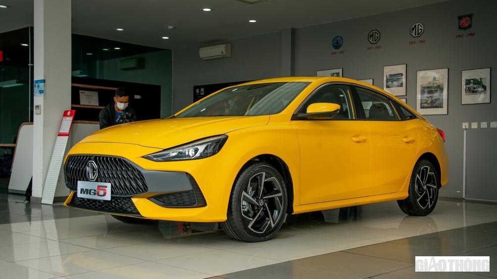 MG5 được thông báo sẽ ra mắt khách hàng Việt Nam trong tháng 3/2022, có giá bán dự kiến khoảng 570 triệu đồng cho phiên bản cao cấp nhất