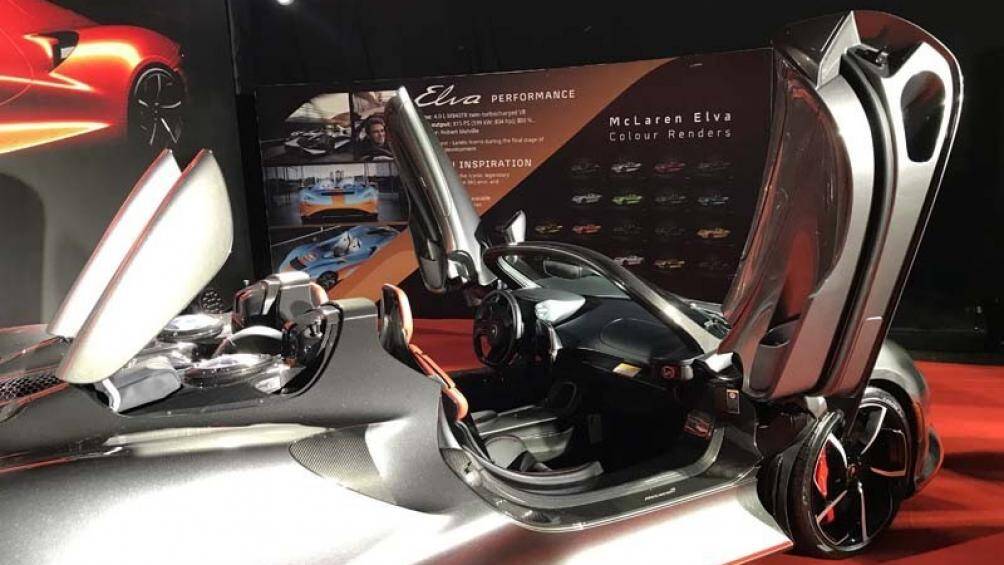 Điểm nhấn đáng chú ý nhất của siêu xe McLaren Elva nằm ở thiết kế không có nóc, kính lái hay cửa sổ