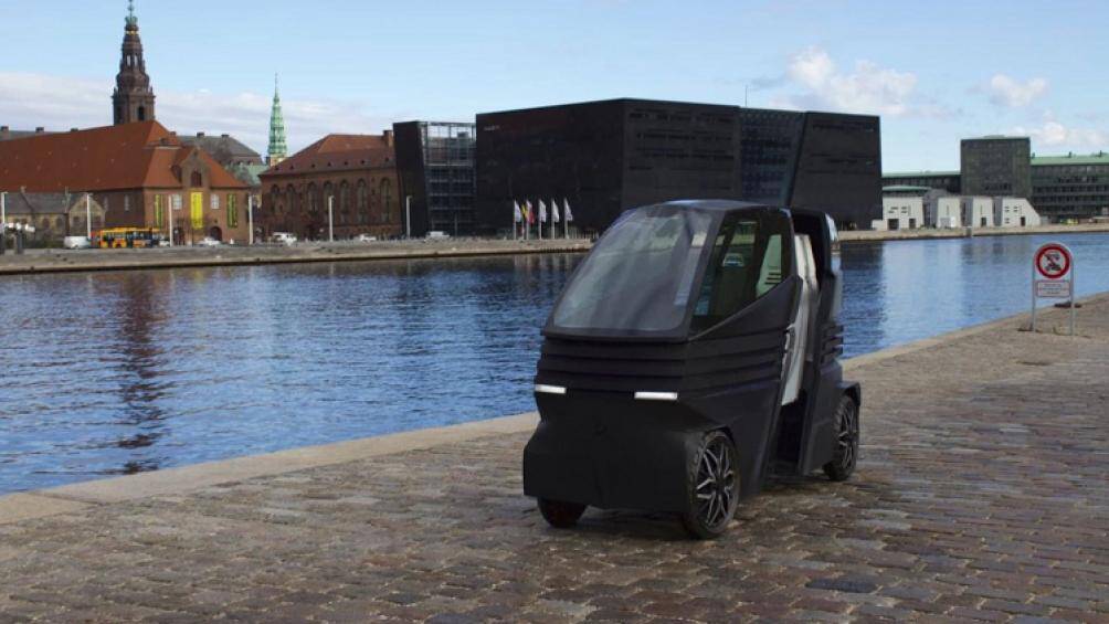 Mẫu ô tô điện iEV Z là một phương tiện tí hon