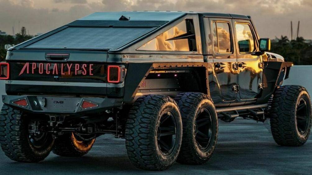 Theo nhà sản xuất, Apocalypse HellFire 6x6 có thể truyền lực mô-men xoắn tới cả 6 bánh xe, thay vì chỉ 4 như thông thường
