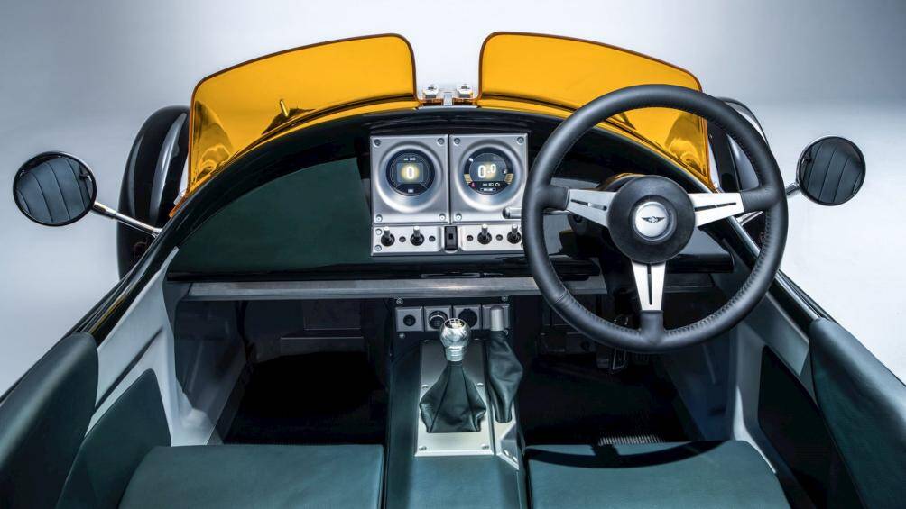 Động cơ Morgan Super 3 có công suất 117 mã lực với mô-men xoắn 150 Nm