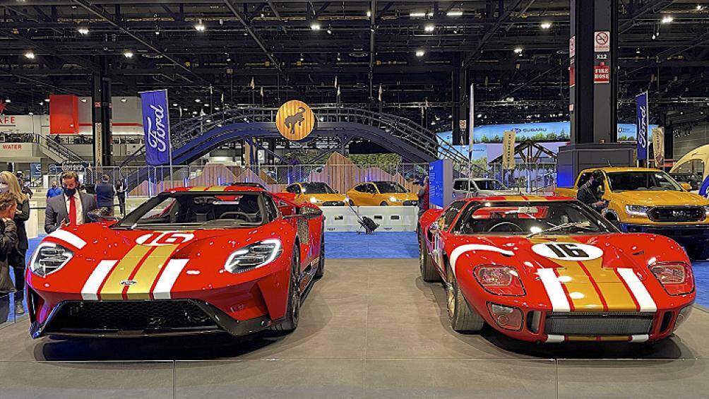 Ford sẽ mang đến triển lãm xe hơi Chicago 2022 chiếc GT Alan Mann Heritage Edition 2022 phiên bản đặc biệt