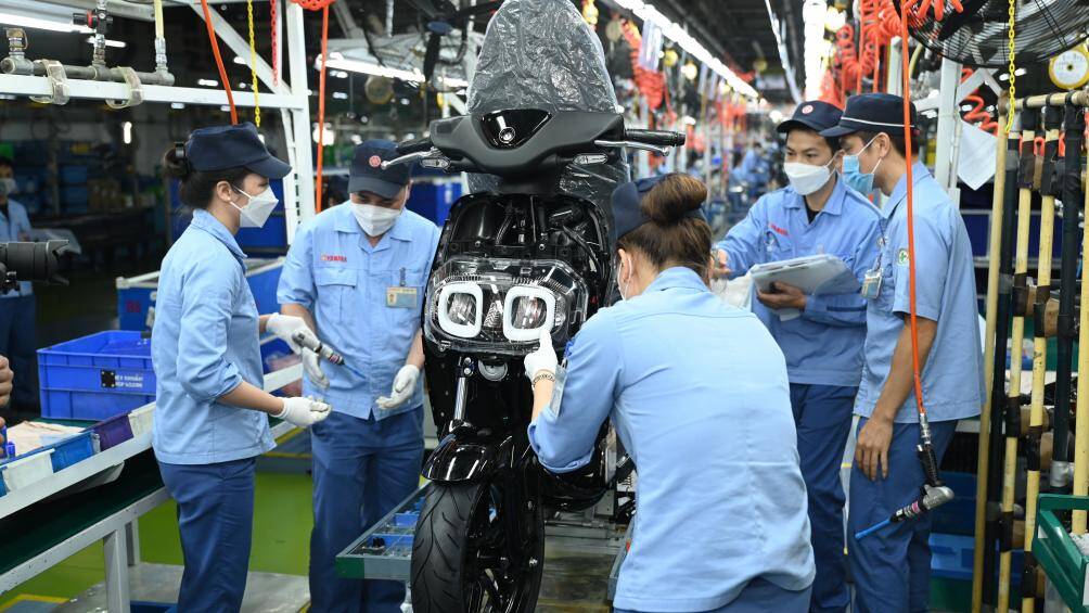 Khung xe theo kiểu underbone được phát triển đặc biệt dành riêng cho xe điện NEO’S