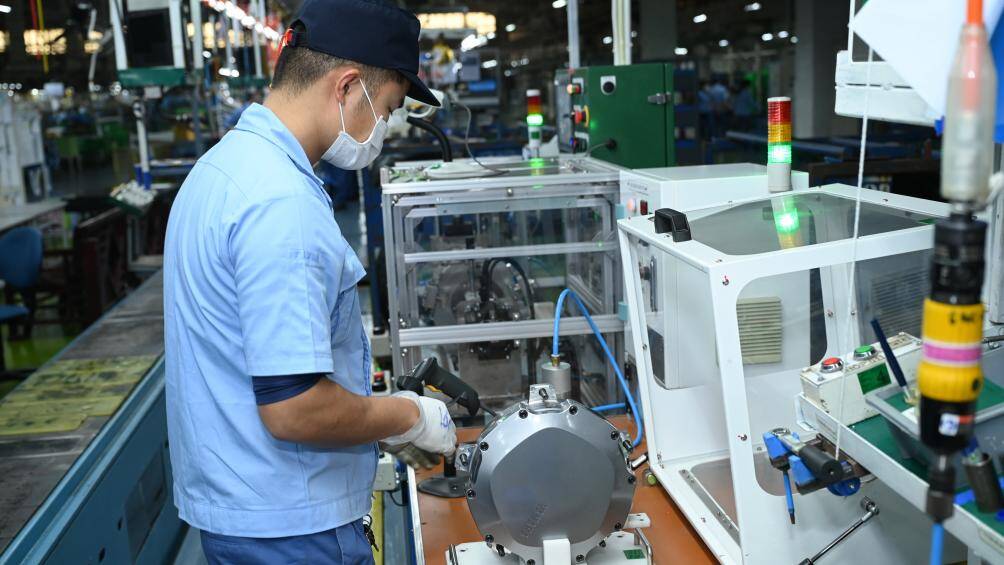 Động cơ điện này được phát triển đặc biệt để tạo ra mô-men xoắn cao ở dải vòng tua thấp giúp xe di chuyển mượt mà và êm ái