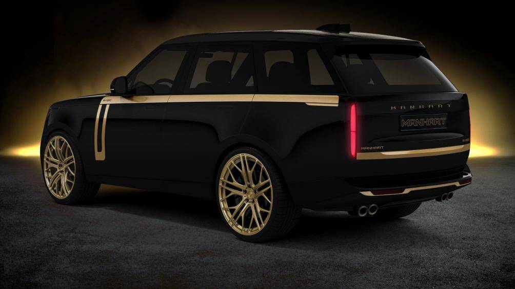 Phần nẹp hông xe tạo điểm nhấn trên Range Rover thế hệ trước đã được loại bỏ hoàn toàn, thay bằng một phần nẹp nhỏ tích hợp vào cửa trước của xe