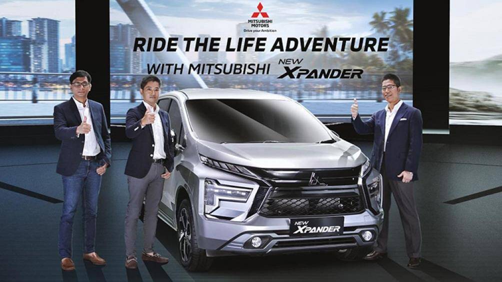 Mẫu MPV Xpander 2022 phiên bản mới xuất hiện tại thị trường Thái Lan trong triển lãm Bangkok International Motor Show 2022 (BIMS 2022)