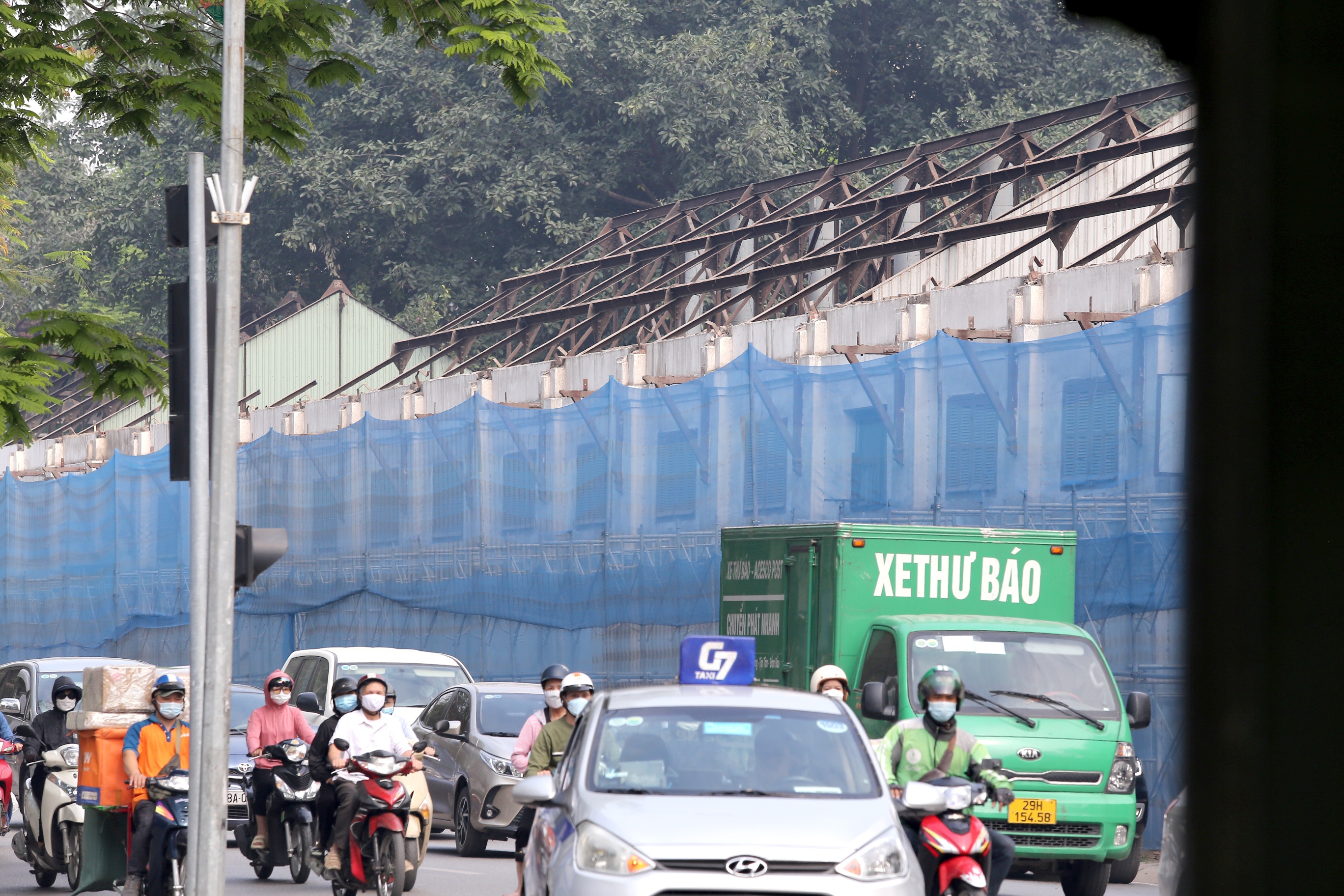 Vừa qua, tòa nhà thuộc khu "đất vàng" 61 Trần Phú, Ba Đình, Hà Nội bị chủ đầu tư phá dỡ để thực hiện dự án 11 tầng.