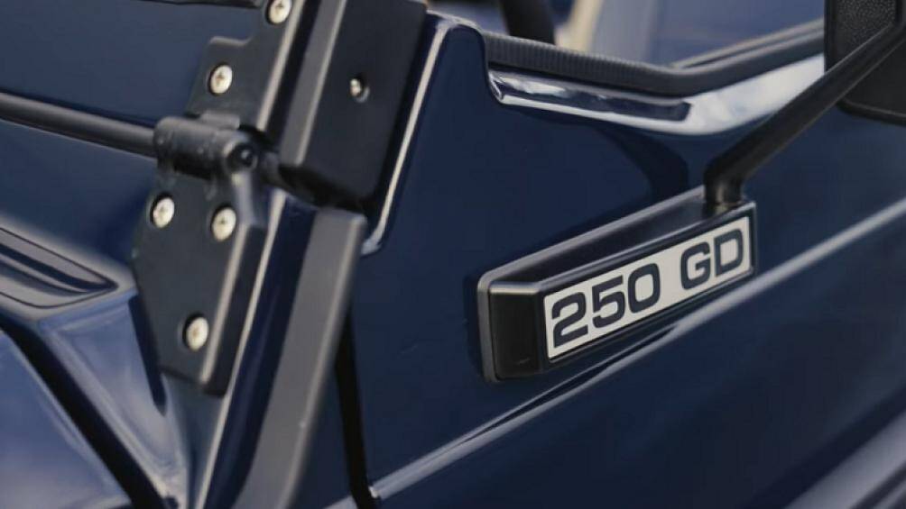 Hệ thống động lực học trên Mercedes-Benz 250GD đời 1991 cũng được làm mới tổng thể bằng các lò xo và giảm xóc nâng cấp