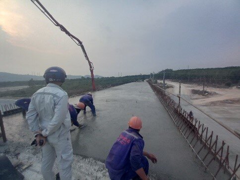 Tính đến nay, đối với khối lượng công việc phụ trách tại dự án Phan Thiết - Dầu Giây, nhà thầu Cienco4 đạt khoảng 46% giá trị hợp đồng.
