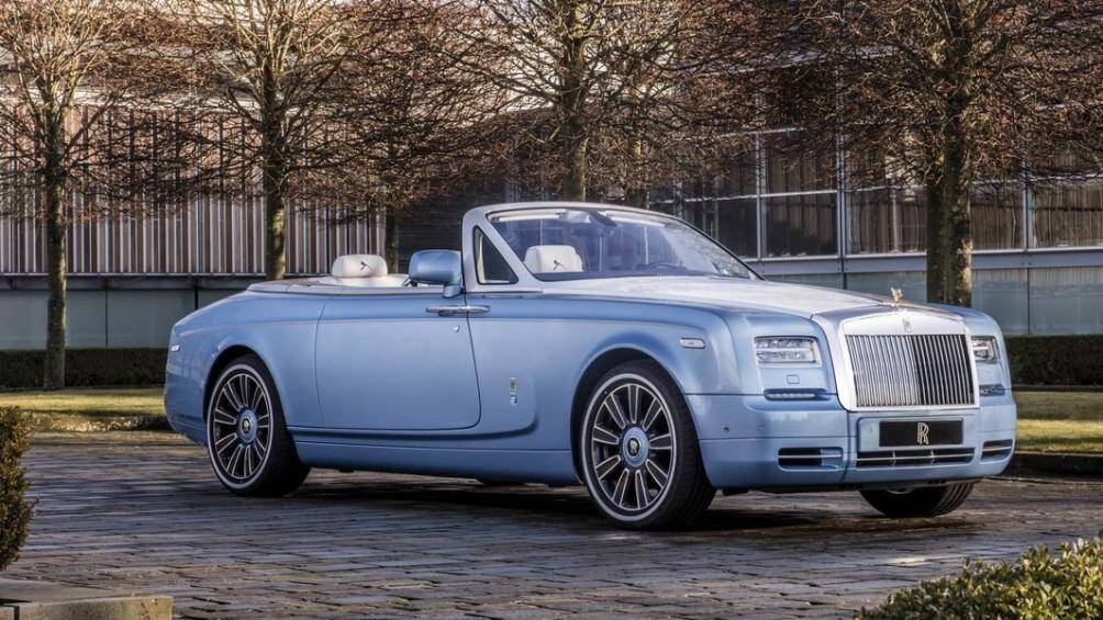 4. Rolls-Royce Phantom "Blue Magpie"